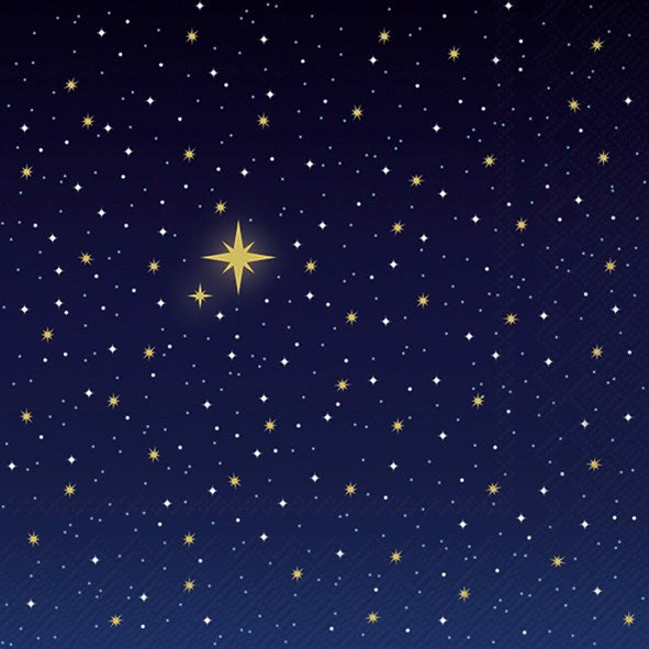 Decoupage Napkins 6.5" (2pcs)- Starry Sky