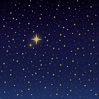 Decoupage Napkins 6.5" (2pcs)- Starry Sky