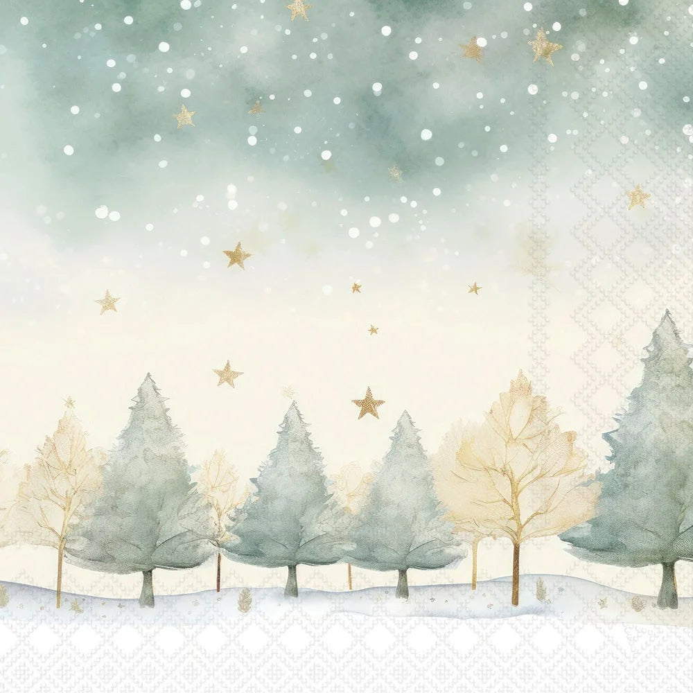 Decoupage Napkins 6.5" (2pcs)- Starry Sky