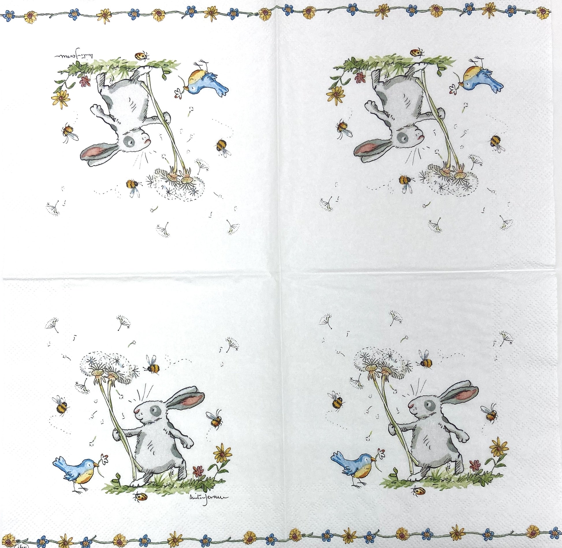 Decoupage Napkins 6.5" (2pcs)- Summer Presents