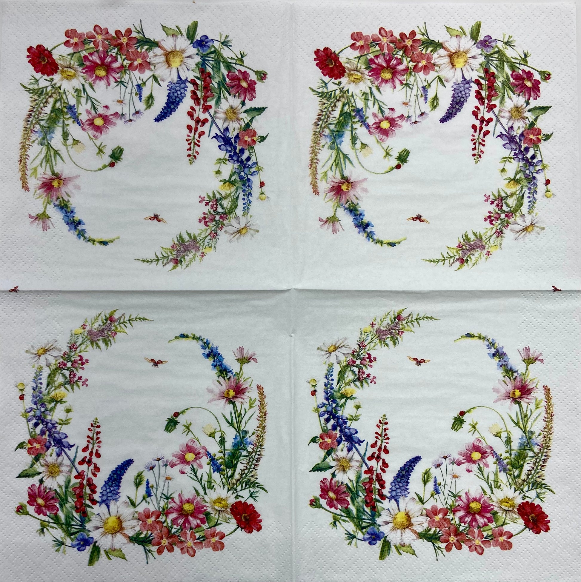 Decoupage Napkins 6.5" (2pcs)- Summer Walk Memories