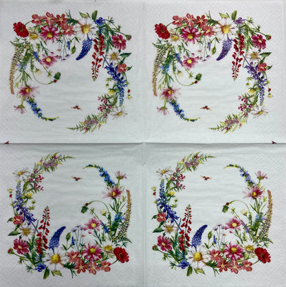 Decoupage Napkins 6.5" (2pcs)- Summer Walk Memories