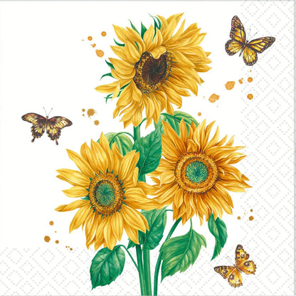 Decoupage Napkins 6.5"  (2pcs)- Sunshine Bloom