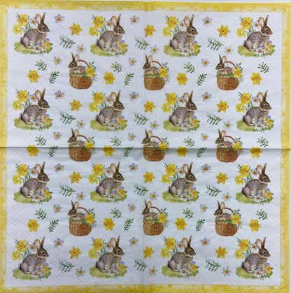 Decoupage Napkins 6.5" (2pcs)- Sweet Easter Mood