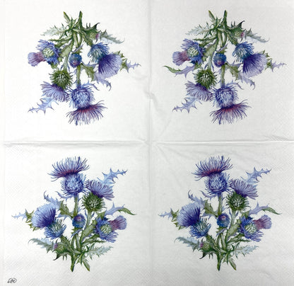 Decoupage Napkins 6.5" (2pcs)- Thistle