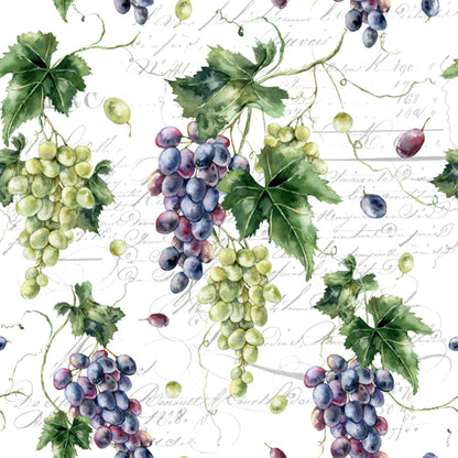 Decoupage Napkins 6.5" (2pcs)- Vignes & Feuilles
