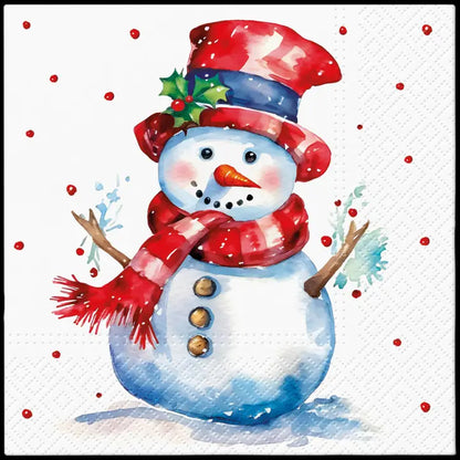 Decoupage Napkin Value Bundle - Snowmen