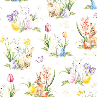 Decoupage Napkins 6.5"  (2pcs)- World of Easter