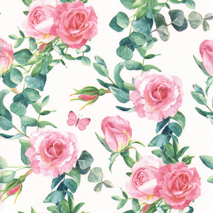 Decoupage Napkins 6.5" (2pcs)- Zarcillos De Rosa