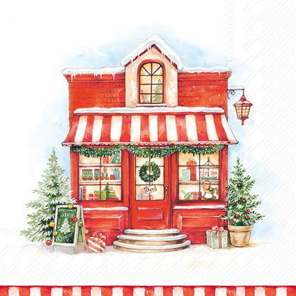 Decoupage Napkins, Lunch 6.5"  (2pcs)- Christmas Store
