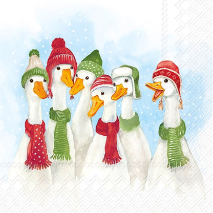Decoupage Napkins, Lunch 6.5"  (2pcs)- Edgar and Friends