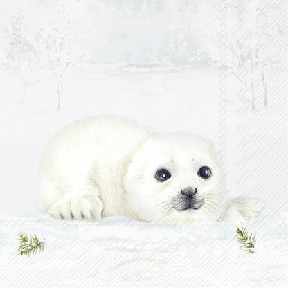 Decoupage Napkins, Lunch 6.5"  (2pcs)- Seal