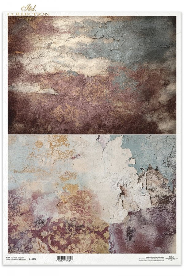 Decoupage Rice Paper - Abstract TextureA3