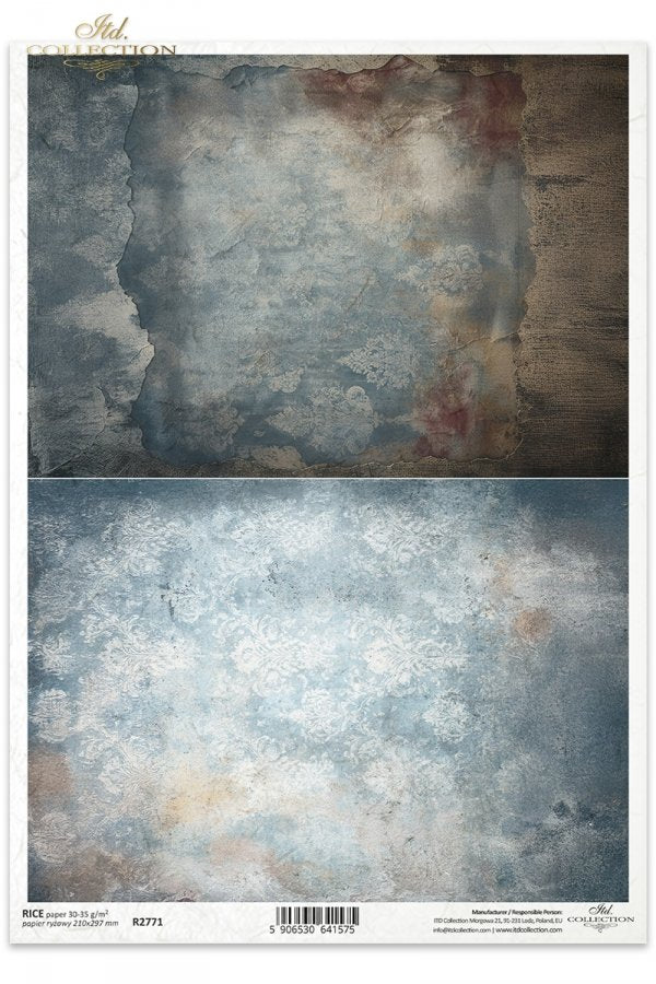 Decoupage Rice Paper - Abstract Texture IIA4
