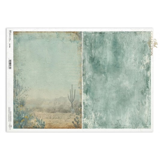 Decoupage Rice Paper - Distressed Backgrounds VA3