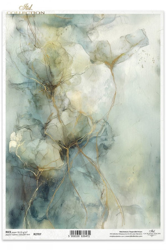 Decoupage Rice Paper - Garden of Muses IIA4