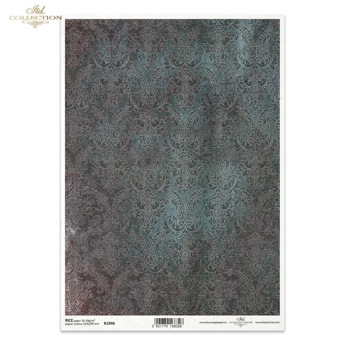 Decoupage Rice Paper - Gothic Stories Pattern I