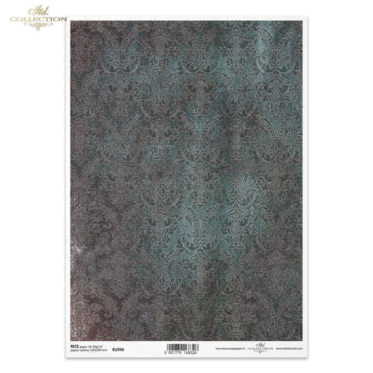 Decoupage Rice Paper - Gothic Stories Pattern I