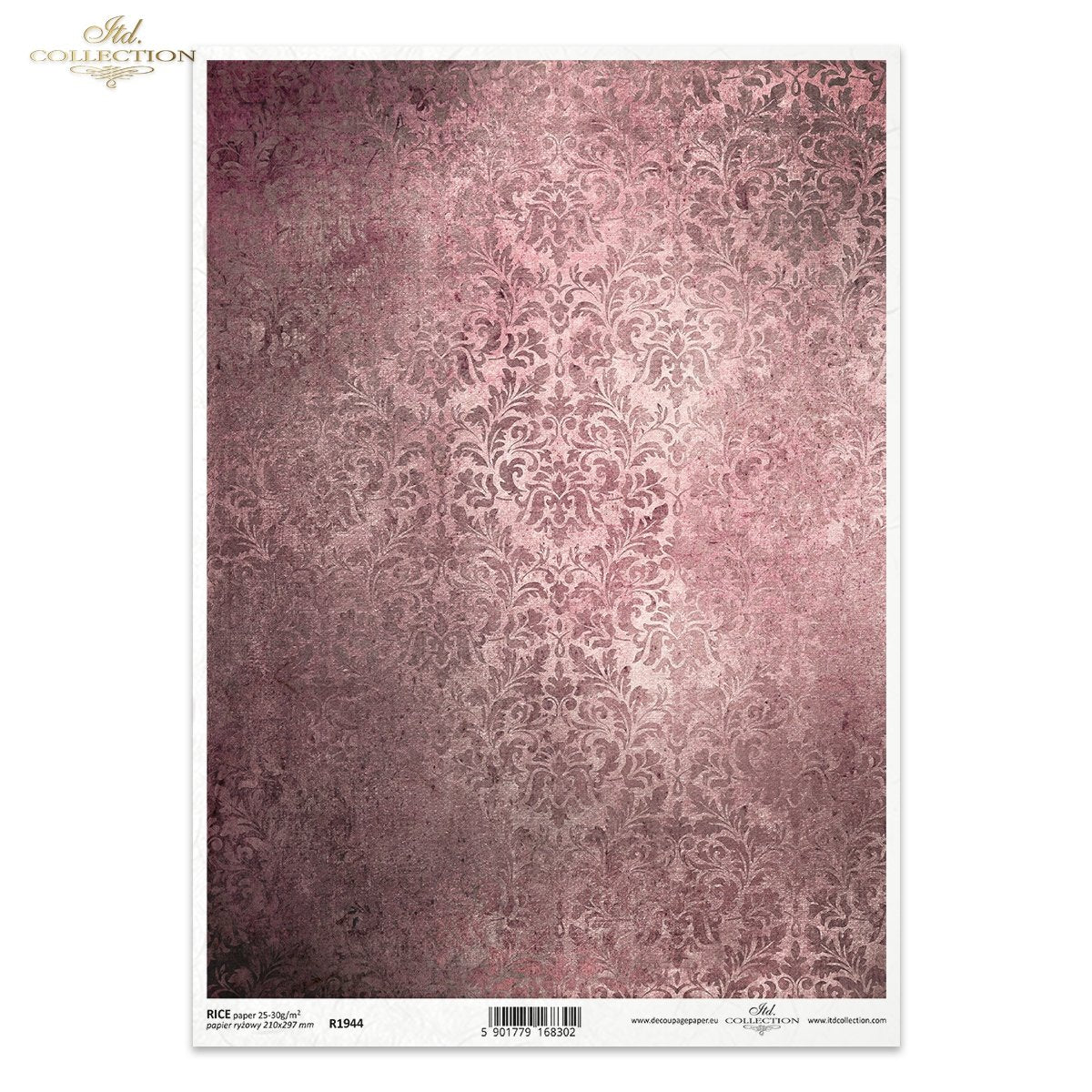 Decoupage Rice Paper - Gothic Stories Pattern III