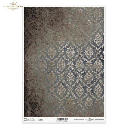 Decoupage Rice Paper - Gothic Stories Pattern IV 