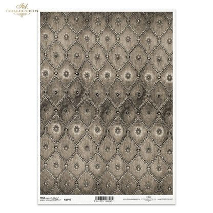 Decoupage Rice Paper - Gothic Stories Pattern VII