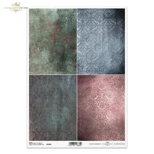 Decoupage Rice Paper - Gothic Stories Patterns