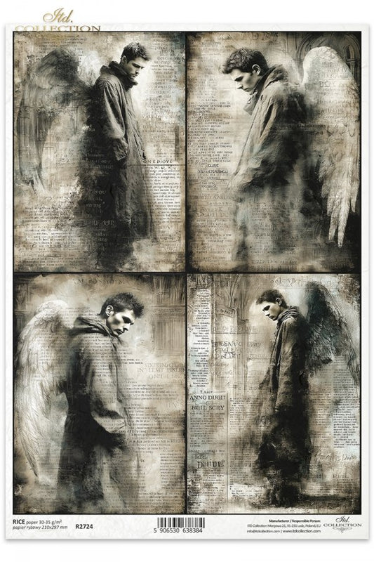 Decoupage Rice Paper - Remnant A4