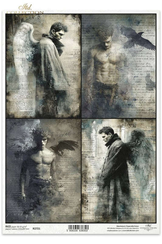 Decoupage Rice Paper - Remnant II A4