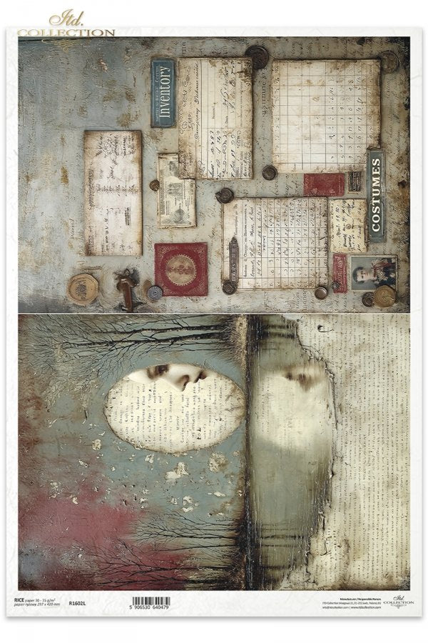 Decoupage Rice Paper - TheatreA3