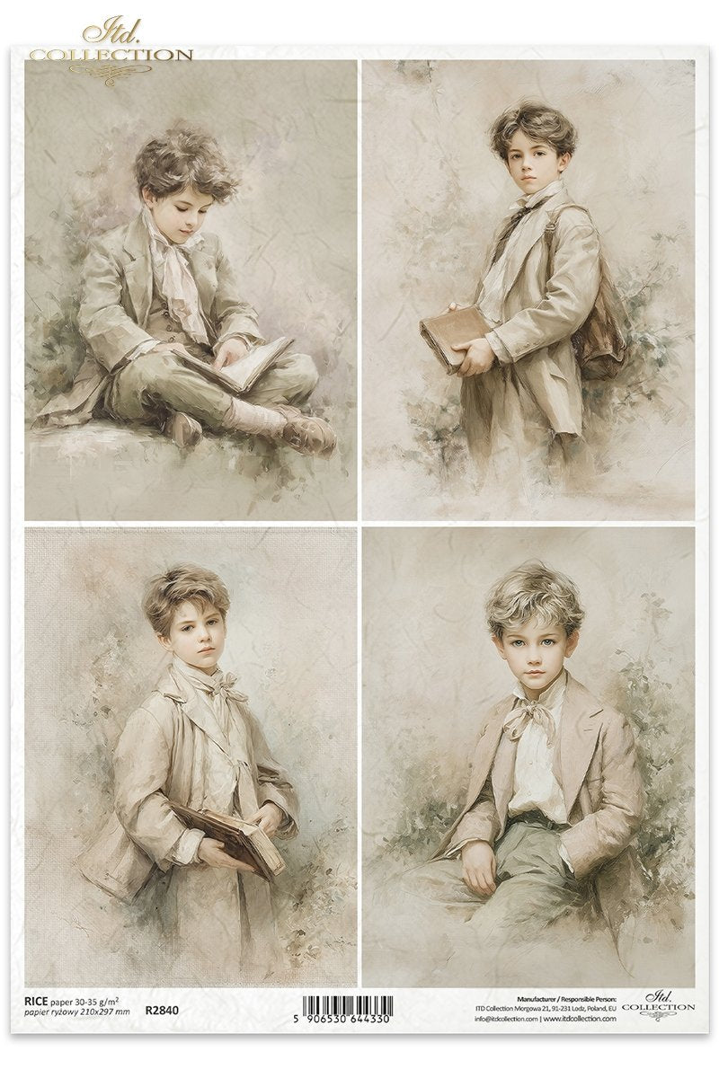 Decoupage Rice Paper - Young Scholars