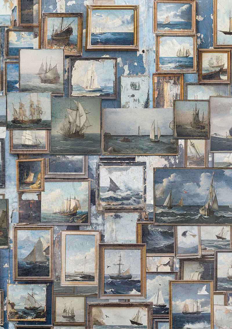 Decoupage Rice Paper A5 MIXED 8/Pkg - An Artist Journey