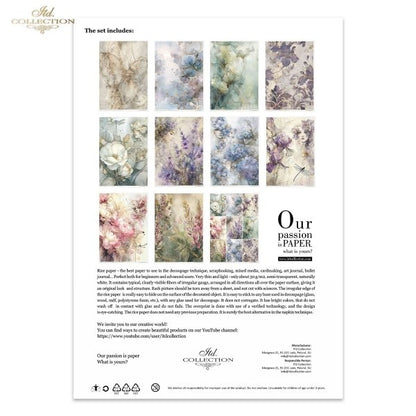 Decoupage Rice Paper Creative Kit - Garden of Muses (Special Pre-Order)