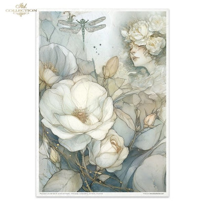 Decoupage Rice Paper Creative Kit - Garden of Muses (Special Pre-Order)