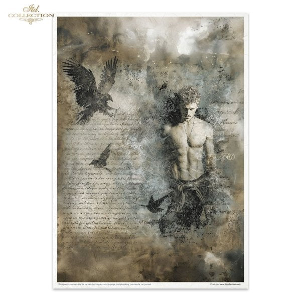 Decoupage Rice Paper Creative Kit - Light and Shadow Part 1 (Special Pre-Order)