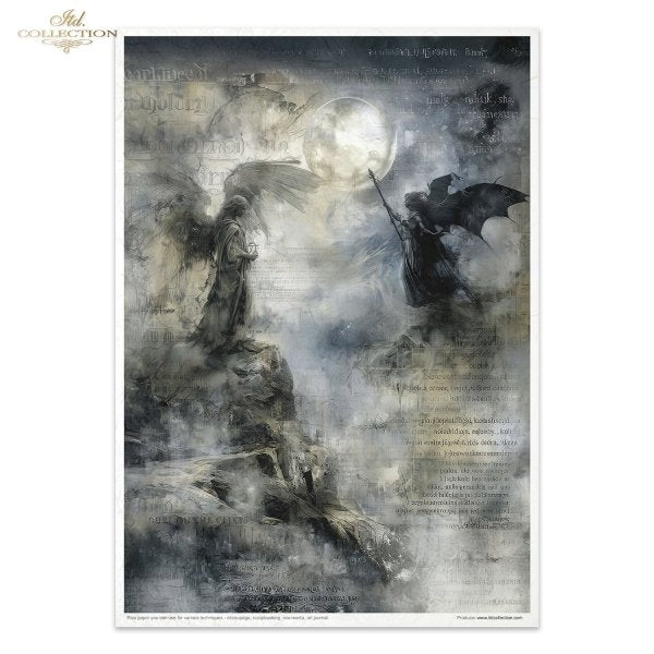 Decoupage Rice Paper Creative Kit - Light and Shadow Part 1 (Special Pre-Order)