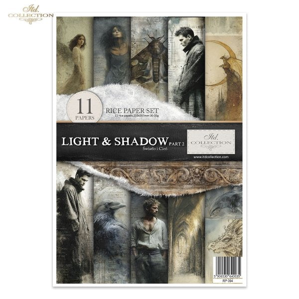 Decoupage Rice Paper Creative Kit - Light and Shadow Part 2 (Special Pre-Order)
