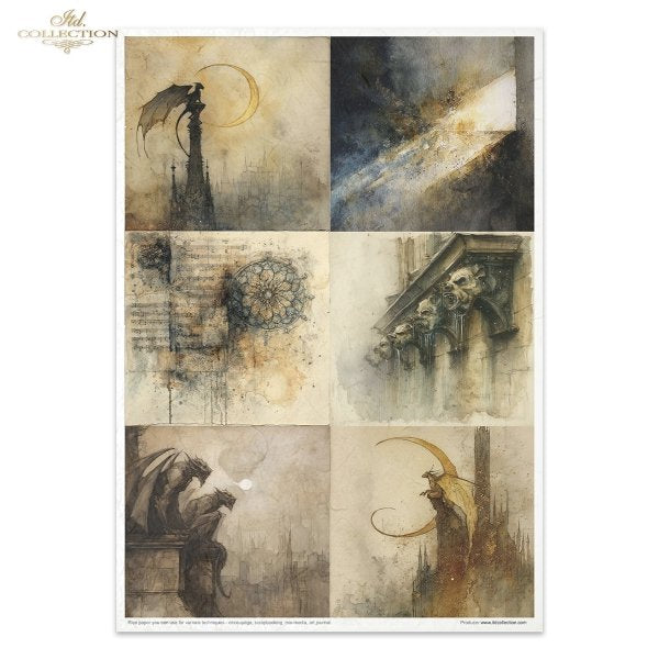 Decoupage Rice Paper Creative Kit - Light and Shadow Part 2 (Special Pre-Order)