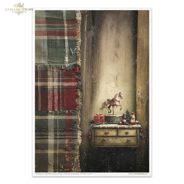 Decoupage Rice Paper Creative Kit - Retro Toys (Special Pre-Order)