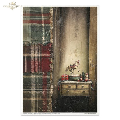 Decoupage Rice Paper Creative Kit - Retro Toys (Special Pre-Order)