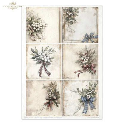 Decoupage Rice Paper Creative Kit - Winter's Tale in Blue (Special Pre-Order)