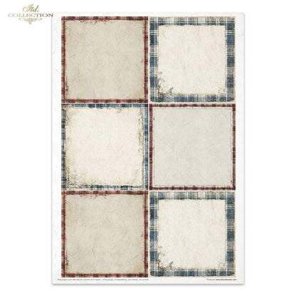 Decoupage Rice Paper Creative Kit - Winter's Tale in Blue (Special Pre-Order)