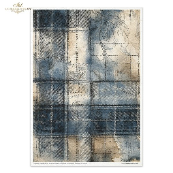 Decoupage Rice Paper Creative Kit - Winter's Tale in Blue (Special Pre-Order)