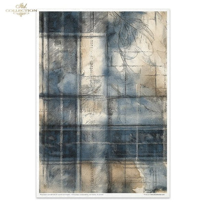 Decoupage Rice Paper Creative Kit - Winter's Tale in Blue (Special Pre-Order)