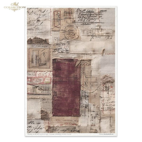 Decoupage Rice Paper Creative Kit - Winter's Tale in Red (Special Pre-Order)