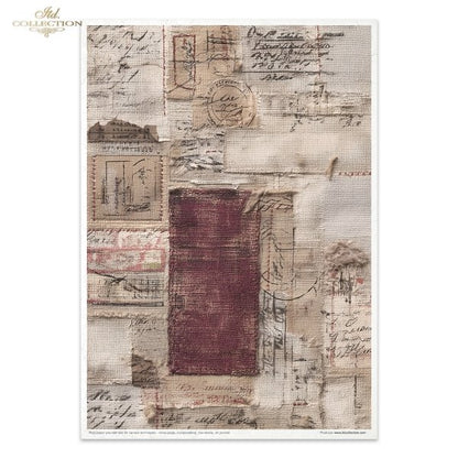 Decoupage Rice Paper Creative Kit - Winter's Tale in Red (Special Pre-Order)