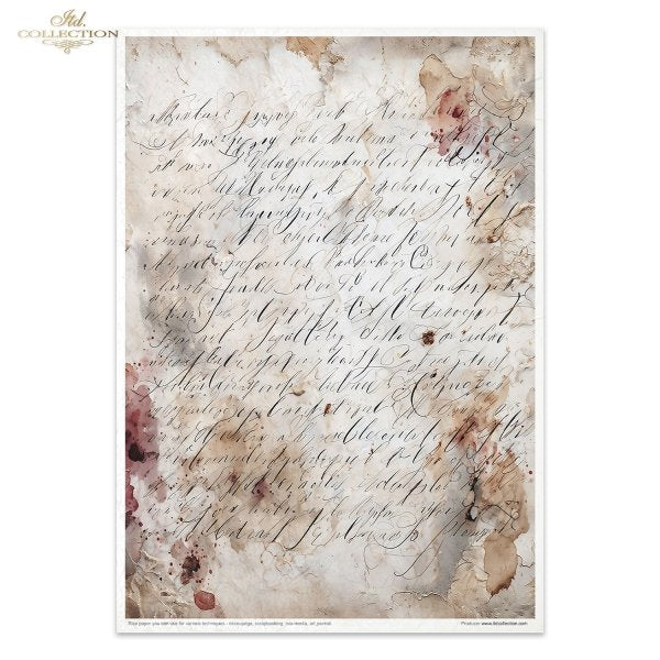 Decoupage Rice Paper Creative Kit - Winter's Tale in Red (Special Pre-Order)