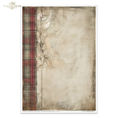 Decoupage Rice Paper Creative Kit - Winter's Tale in Red (Special Pre-Order)