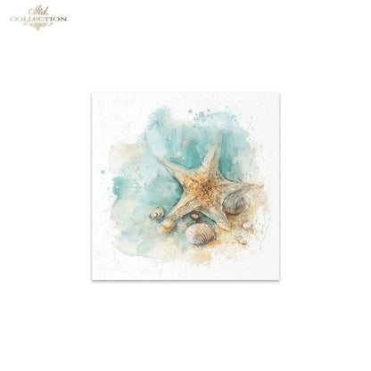 Decoupage Rice Paper Mini Set - Beach