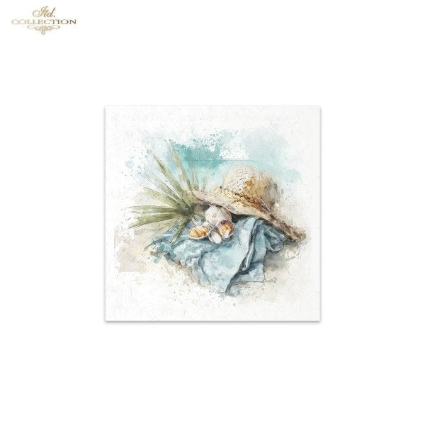 Decoupage Rice Paper Mini Set - Beach