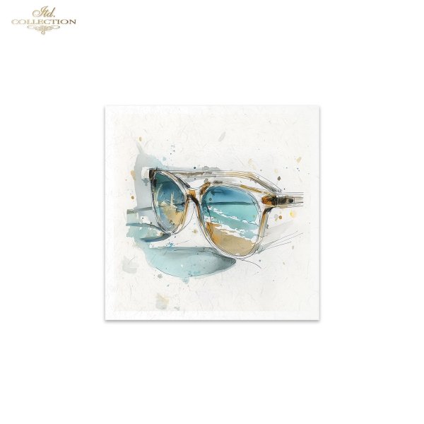 Decoupage Rice Paper Mini Set - Beach Life